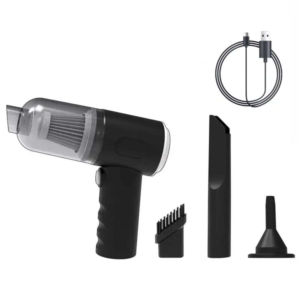 Wireless Car Vacuum Cleaner Portable USB Rechargeable Handheld Wet Dry Cleaner 1