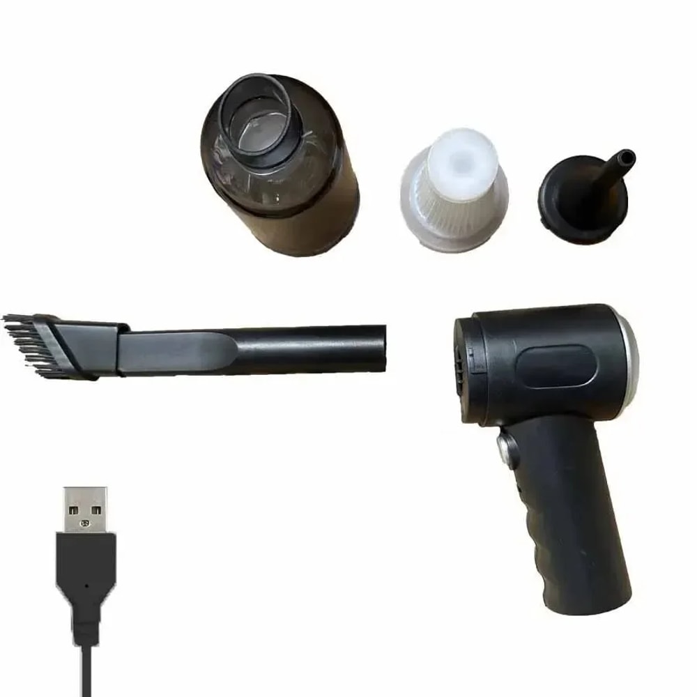Wireless Car Vacuum Cleaner Portable Wet & Dry USB Rechargeable Mini Vacuum