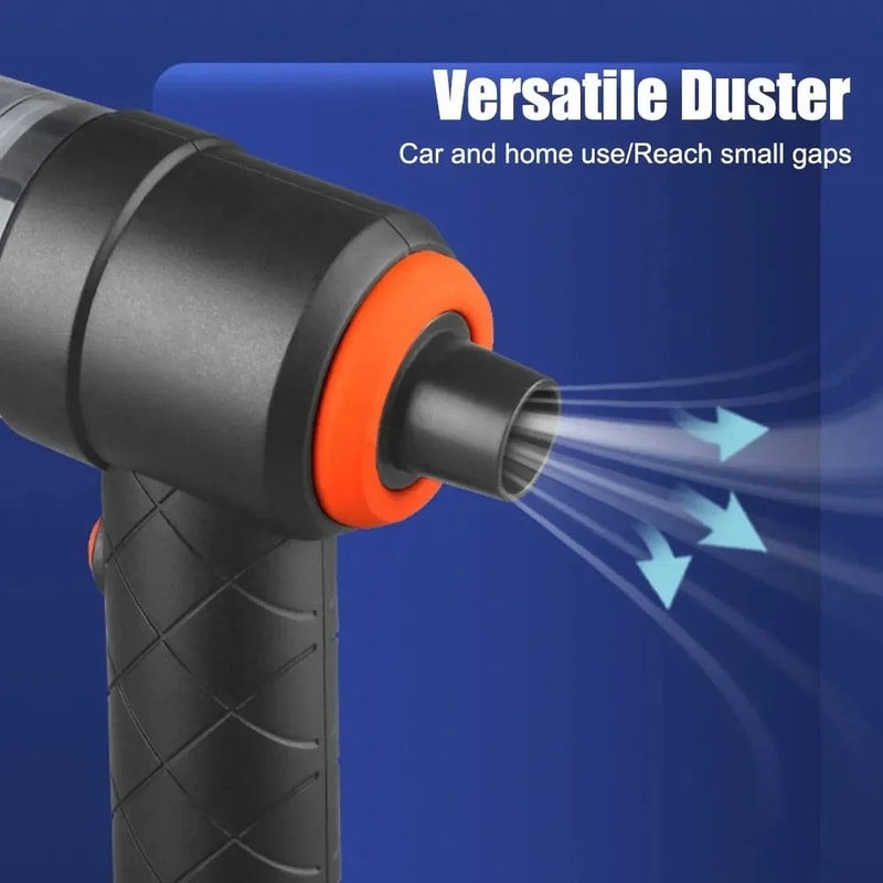 TurboClean Cordless Car Vacuum Cleaner Portable Handheld Vacuum For Car Home Office 3