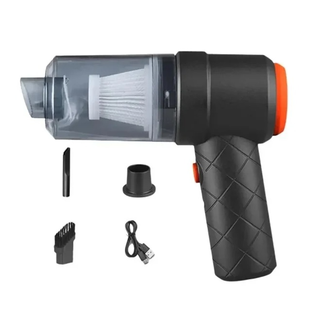 TurboClean Cordless Car Vacuum Cleaner Portable Handheld Vacuum For Car Home Office 6