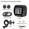 RideGuard Motorcycle TPMS Wireless Tire Pressure & Temperature Monitoring System