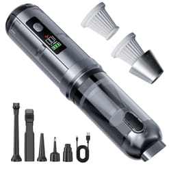 cordless car vacuum cleaner with air duster & brushless motor
