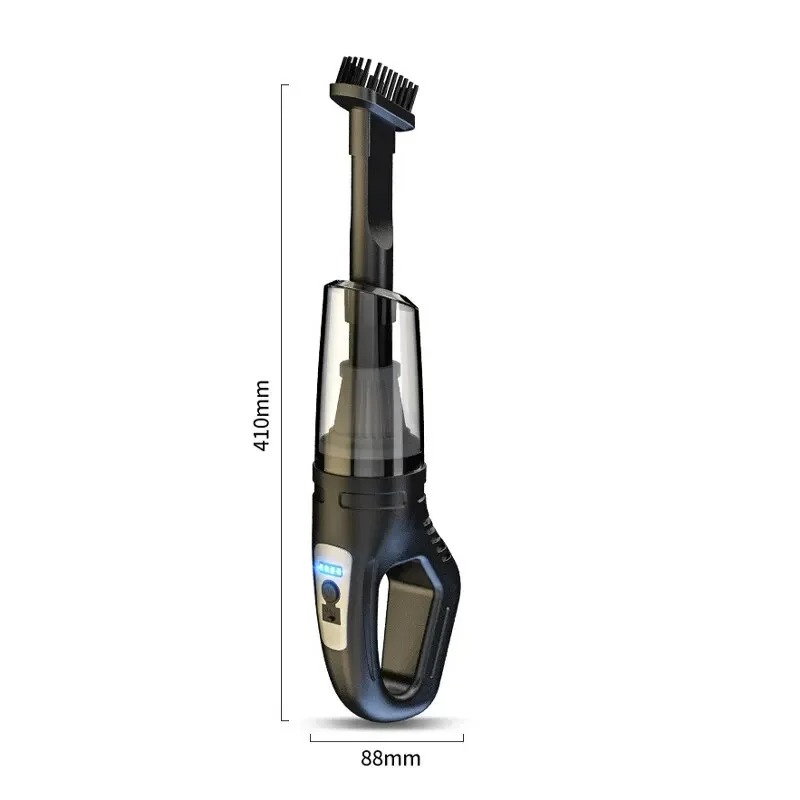 Cordless Car Vacuum Cleaner with USB Charging for Car, Home & Pet Hair Cleaning