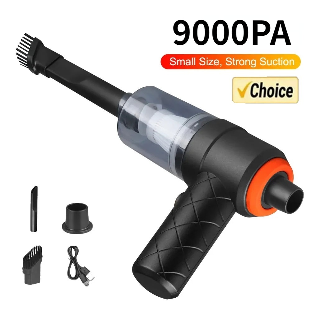 SwiftClean Pro Cordless Car Vacuum For Home Office Auto Detailing 1