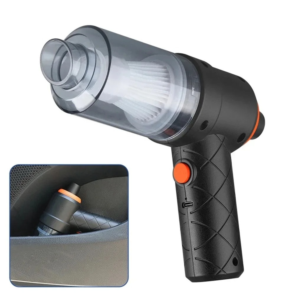 SwiftClean Pro Cordless Car Vacuum For Home Office Auto Detailing 0