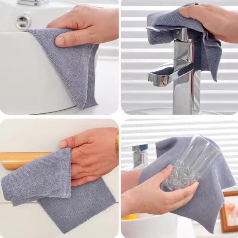EcoFresh Reusable Paper Towels Microfiber Cleaning Cloth Roll for Kitchen & Home