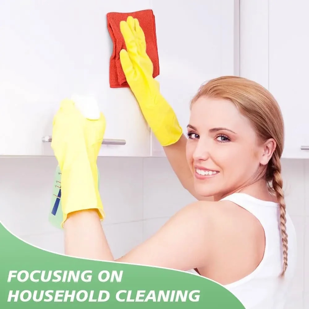 Ultra Absorbent Microfiber Cleaning Cloths Pack Reusable Kitchen Household Cleaning Towels 2