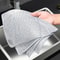 SilverSpark Microfiber Scrub Dishcloth For Kitchen Cleaning 2