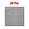Silver Scrub Microfiber Kitchen Cloth Set For Dishes Pots Grease Cleaning 7
