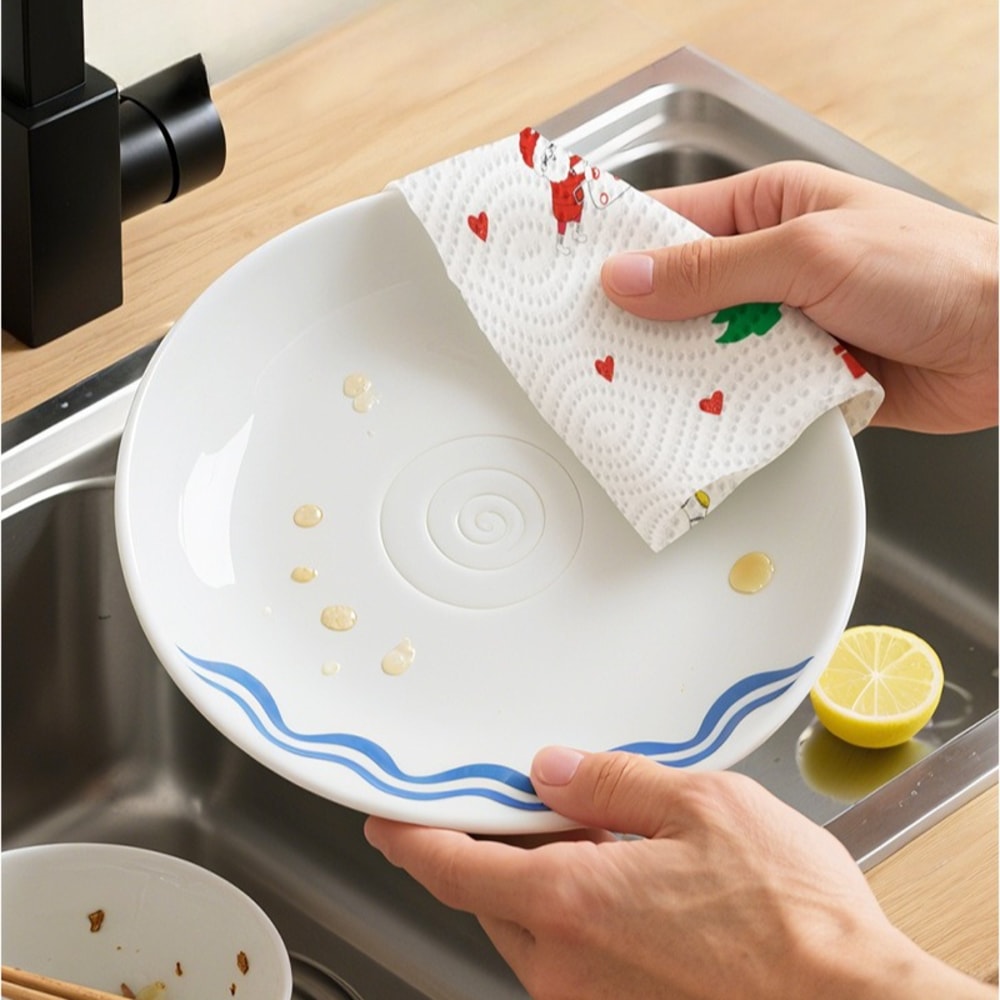 Ultra Absorbent Multi Fold Kitchen Paper Towels for Wet & Dry Cleaning
