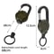 Heavy Duty Retractable Badge Reel With Carabiner Key Holder For Work Outdoor Use 5