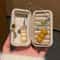 Kawaii Bear Phone Charm Keychain For IPhone AirPods Bags 4