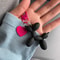 Balloon Dog Keychain Charm for Bags, Cars & Everyday Style