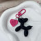 Balloon Dog Keychain Charm for Bags, Cars & Everyday Style