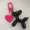 Balloon Dog Keychain Charm for Bags, Cars & Everyday Style