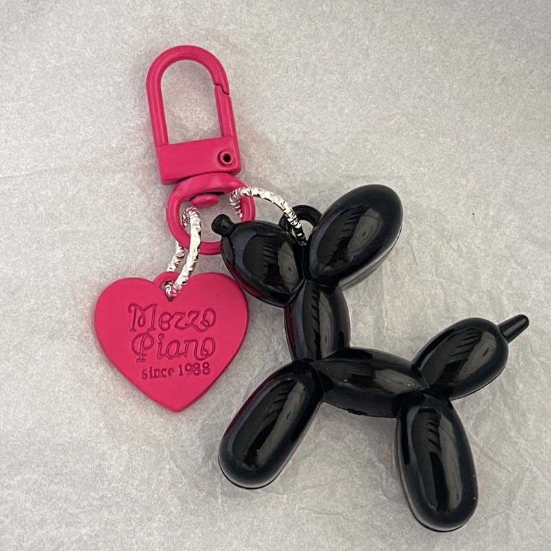 Balloon Dog Keychain Charm for Bags, Cars & Everyday Style