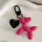 Balloon Dog Keychain Charm for Bags, Cars & Everyday Style