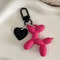 Balloon Dog Keychain Charm for Bags, Cars & Everyday Style