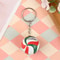 Mini Volleyball Keychain PVC Sports Ball Charm For Athletes Coaches Team Gifts 5