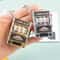 Lucky Spin Slot Machine Keychain Mini Jackpot Fruit Machine Key Ring for Cars & Gifts