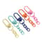 Colorful Lobster Clasp Keychains Set With Chains For DIY Jewelry Bag Charms Key Rings 3