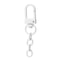 Colorful Lobster Clasp Keychains Set with Chains for DIY Jewelry, Bag Charms & Key Rings