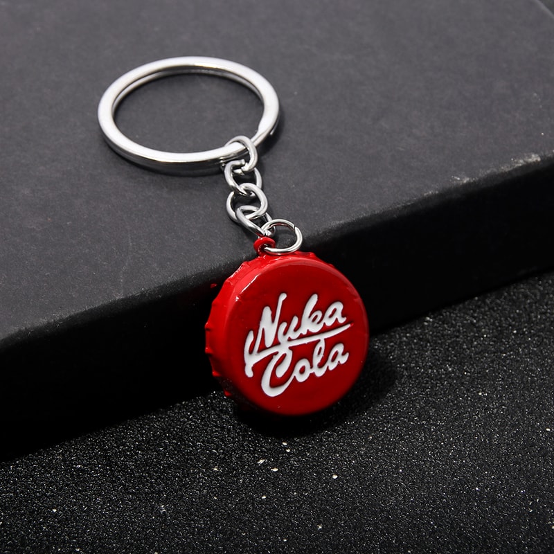 Retro Soda Cap Bottle Opener Keychain For Bags Keys Everyday Carry 6