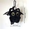 Big Eyed Plush Kitten Keychain Cute Black Cat Backpack Charm