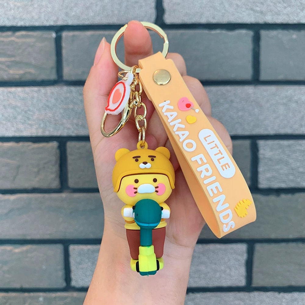 Choonsik Kuka Cute Keychain Silicone Bag Charm Car Key Accessory 8