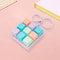 Key Keyboard Fidget Toy Stress Relief Keychain for Adults & Kids