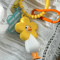 Cute Yellow Duck Keychain Cartoon Bag Charm Gift for Students