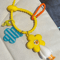 Cute Yellow Duck Keychain Cartoon Bag Charm Gift for Students