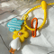 Cute Yellow Duck Keychain Cartoon Bag Charm Gift for Students