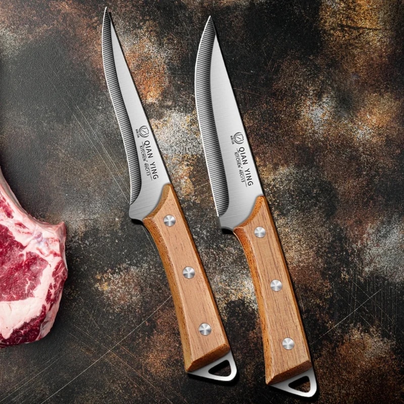 Forged Bone Removal Knife Stainless Steel Butcher Chef Cutting Knife 1