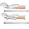 Forged Bone Removal Knife Stainless Steel Butcher Chef Cutting Knife 5