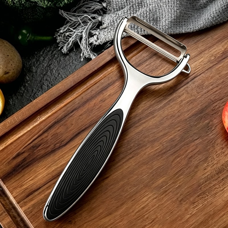 Stainless Steel Vegetable Peeler Julienne Slicer For Fruits And Kitchen Prep 6