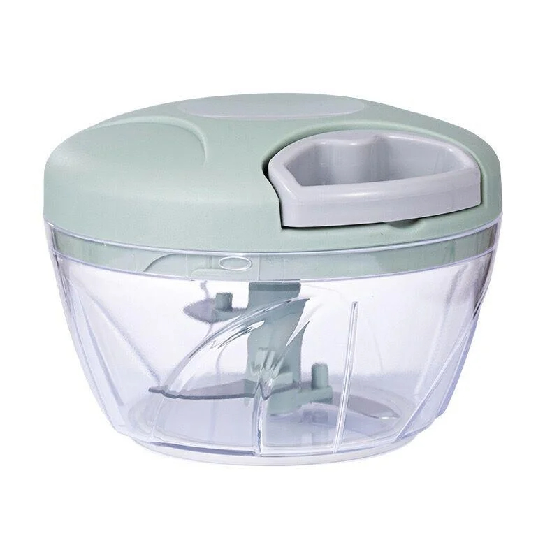 Manual Pull Cord Food Chopper Vegetable Garlic Cutter 7