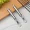 Stainless Steel Orange Peeler Tool with Ergonomic Handle for Citrus & Lemon Peeling