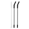 Stanley Tumbler Stainless Steel Replacement Straws with Silicone Tips & Cleaning Brush