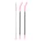 Stanley Tumbler Stainless Steel Replacement Straws with Silicone Tips & Cleaning Brush