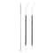 Stanley Tumbler Stainless Steel Replacement Straws with Silicone Tips & Cleaning Brush