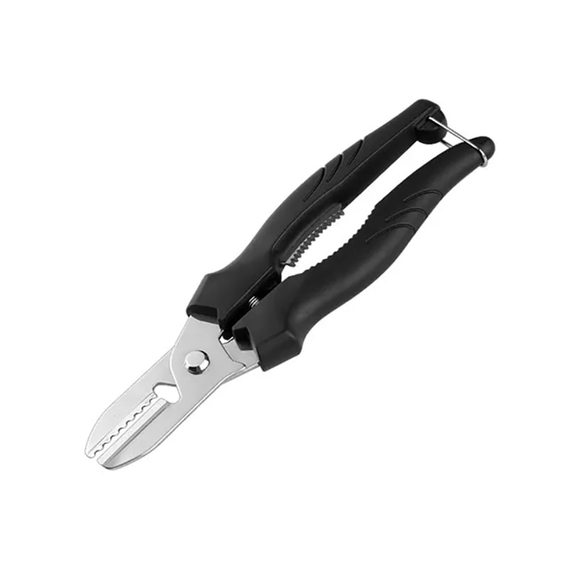 Stainless Steel Chestnut Peeler Scissors with Cross Cutter Nut Shell Opener