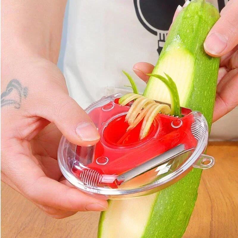 Vegetable Peeler and Julienne Kitchen Grater Tool