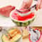 Stainless Steel Watermelon Cube Cutter and Fruit Slicing Knife