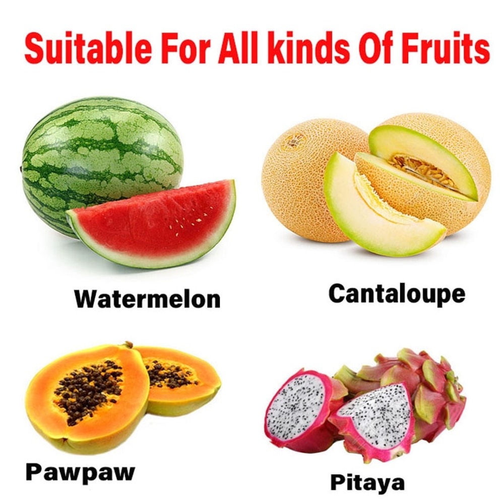 Stainless Steel Watermelon Cube Cutter and Fruit Slicing Knife