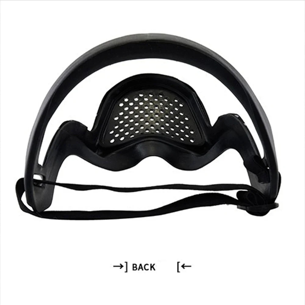 CrystalClear Full Face Shield Mask for Kitchen, Salon & Dust Protection
