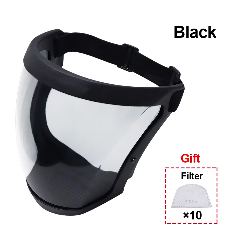 ClearGuard Anti Fog Full Face Shield Mask For Kitchen And Work Protection 6
