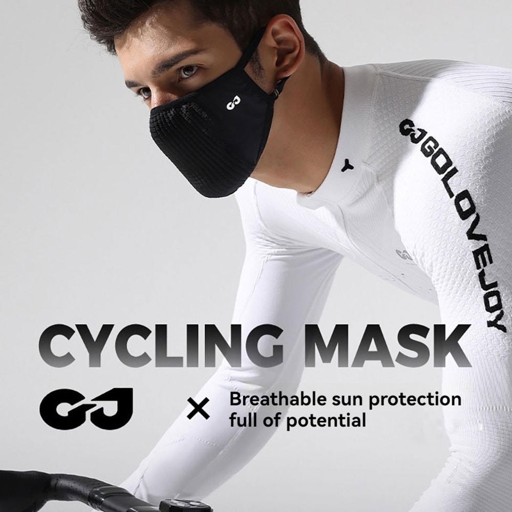 Ice Silk Cycling Face Mask Breathable Dust Protection For Outdoor Sports 5