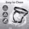 ClearGuard Full Face Shield Safety Glasses For Dust Wind Splash Protection 5