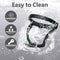 ClearGuard Full Face Shield Safety Glasses For Dust Wind Splash Protection 5